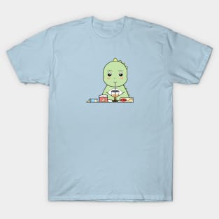 Snacking Dinosaur T-Shirt